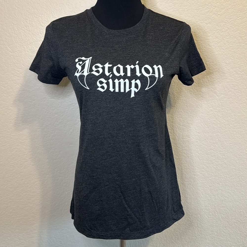 Astarion Simp Graphic T Shirt Junior’s Fitted T Shirt - L